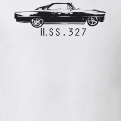 1966 ll SS 327 Side Light Color T Shirt