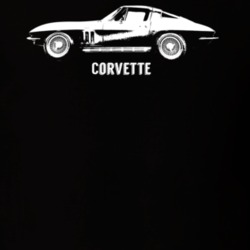 1966 Corvette Side Model Dark Color T shirt