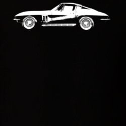 1966 Corvette Side Dark Color T shirt