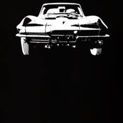 1966 Corvette Grill Dark Color T Shirt