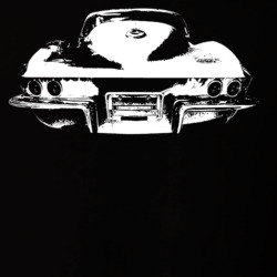 1966 Corvette Rear View T shirt