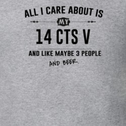 All I Care About Is My 14 Cts V And Beer Funny T Shirt