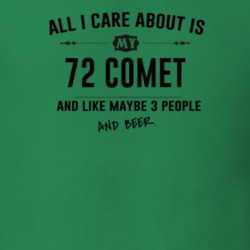 All I Care About Is My 72 Comet And Beer Funny T Shirt