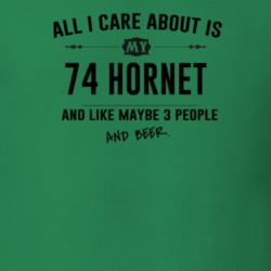 All I Care About Is My 74 Hornet And Beer Funny T Shirt