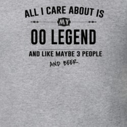 All I Care About Is My 00 Legend And Beer Funny T Shirt