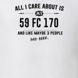 All I Care About Is My 59 Fc 170 And Beer Funny T Shirt