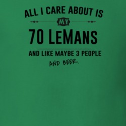 All I Care About Is My 70 Lemans And Beer Funny T Shirt