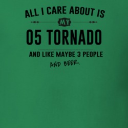 All I Care About Is My 05 Tornado And Beer Funny T Shirt
