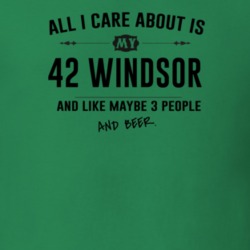All I Care About Is My 42 Windsor And Beer Funny T Shirt