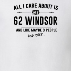 All I Care About Is My 62 Windsor And Beer Funny T Shirt