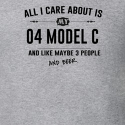All I Care About Is My 04 Model C And Beer Funny T Shirt