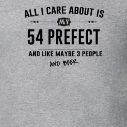All I Care About Is My 54 Prefect And Beer Funny T Shirt