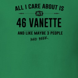 All I Care About Is My 46 Vanette And Beer Funny T Shirt
