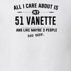 All I Care About Is My 51 Vanette And Beer Funny T Shirt