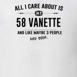 All I Care About Is My 58 Vanette And Beer Funny T Shirt