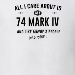 All I Care About Is My 74 Mark Iv And Beer Funny T Shirt