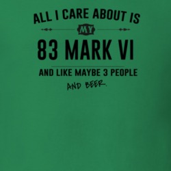 All I Care About Is My 83 Mark Vi And Beer Funny T Shirt