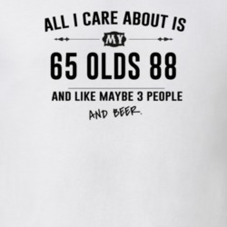 All I Care About Is My 65 Olds 88 And Beer Funny T Shirt