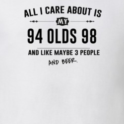All I Care About Is My 94 Olds 98 And Beer Funny T Shirt