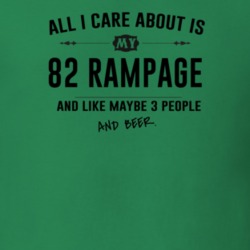 All I Care About Is My 82 Rampage And Beer Funny T Shirt