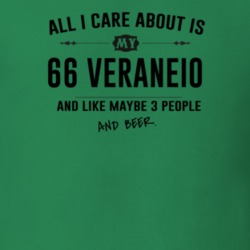 All I Care About Is My 66 Veraneio And Beer Funny T Shirt