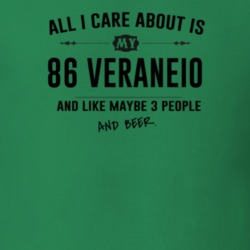 All I Care About Is My 86 Veraneio And Beer Funny T Shirt