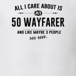 All I Care About Is My 50 Wayfarer And Beer Funny T Shirt