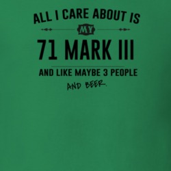 All I Care About Is My 71 Mark Iii And Beer Funny T Shirt
