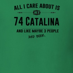 All I Care About Is My 74 Catalina And Beer Funny T Shirt