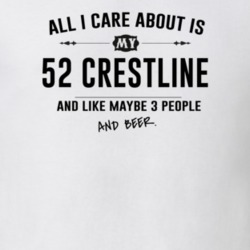 All I Care About Is My 52 Crestline And Beer Funny T Shirt