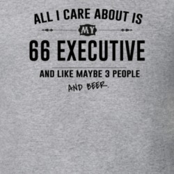 All I Care About Is My 66 Executive And Beer Funny T Shirt
