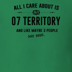 All I Care About Is My 07 Territory And Beer Funny T Shirt