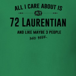 All I Care About Is My 72 Laurentian And Beer Funny T Shirt