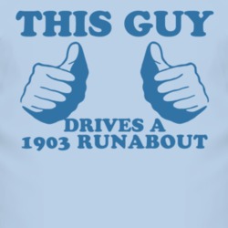 This Guy Drives A 1903 Cadillac Runabout Car Lover T Shirt