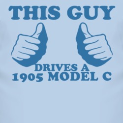 This Guy Drives A 1905 Cadillac Model C Car Lover T Shirt