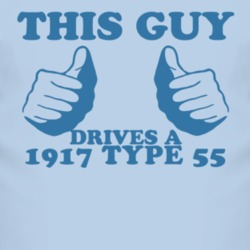 This Guy Drives A 1917 Cadillac Type 55 Car Lover T Shirt