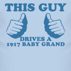 This Guy Drives A 1917 Chevy Baby Grand Car Lover T Shirt
