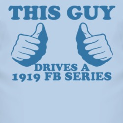This Guy Drives A 1919 Chevy FB Series Car Lover T Shirt