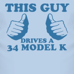 This Guy Drives A 1934 Lincoln Model K Car Lover T Shirt