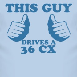 This Guy Drives A 1936 CX Car Lover T Shirt