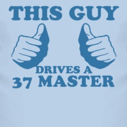 This Guy Drives A 1937 Chevy Master Car Lover T Shirt