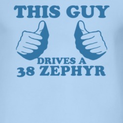 This Guy Drives A 1938 Lincoln Zephyr Car Lover T Shirt