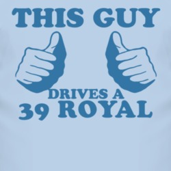 This Guy Drives A 1939 Chrysler Royal Car Lover T Shirt