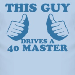 This Guy Drives A 1940 Chevy Master Car Lover T Shirt