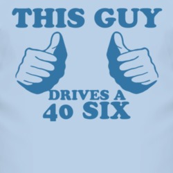 This Guy Drives A 1940 Dodge Six Car Lover T Shirt