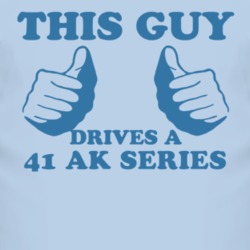 This Guy Drives A 1941 Chevy AK Series Car Lover T Shirt