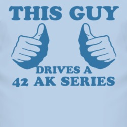 This Guy Drives A 1942 Chevy AK Series Car Lover T Shirt