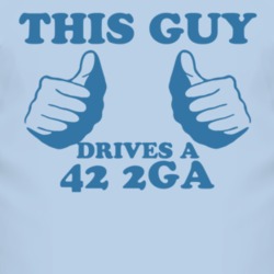 This Guy Drives A 1942 2GA Car Lover T Shirt