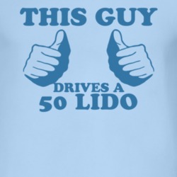 This Guy Drives A 1950 Lincoln Lido Car Lover T Shirt