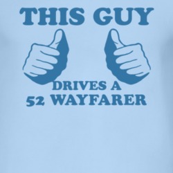 This Guy Drives A 1952 Dodge Wayfarer Car Lover T Shirt